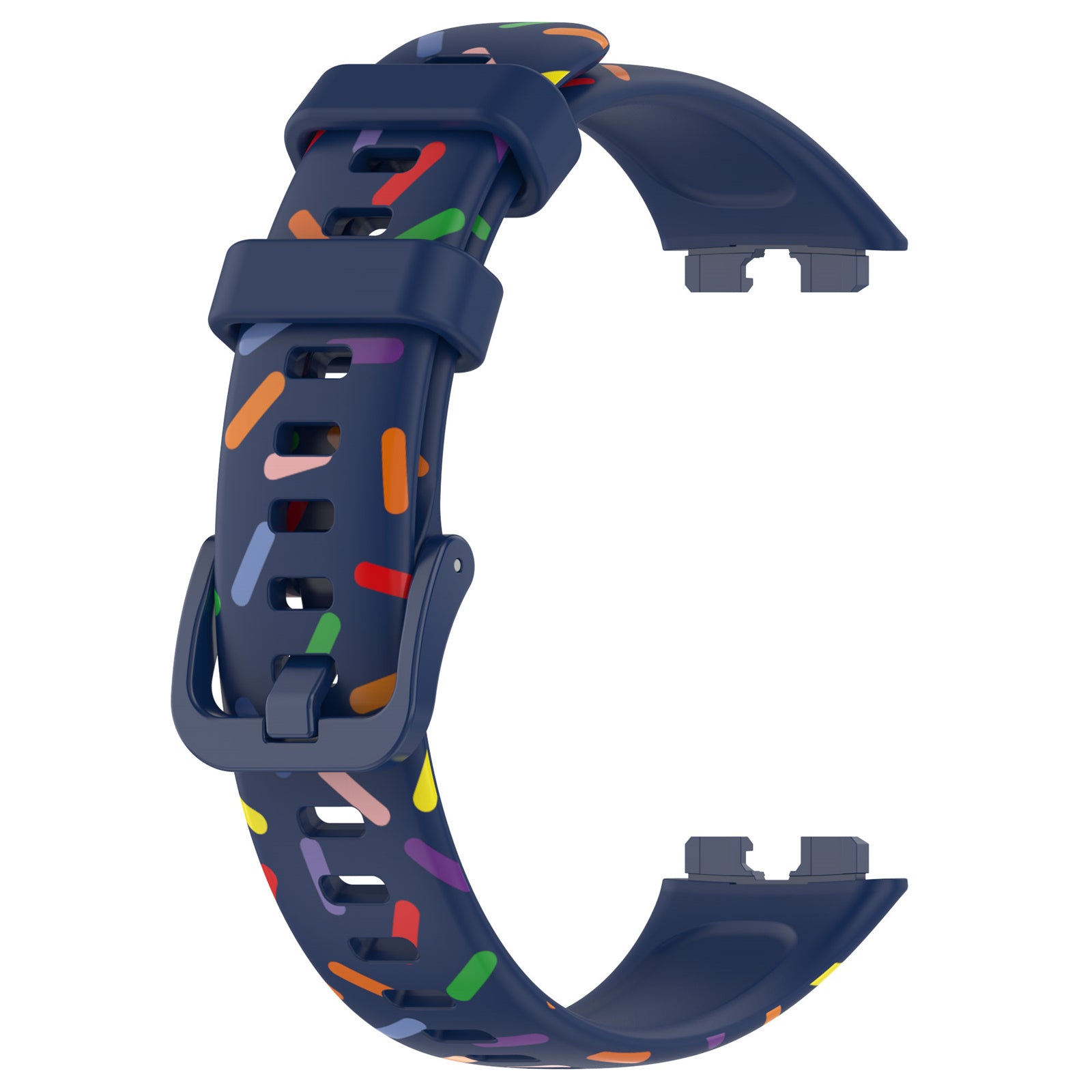 For Huawei Band 8 Colorful Spotted Silicone Strap Replacement Watch Band For Huawei Band 8 Colorful Spotted Silicone Strap Replacement Watch Band